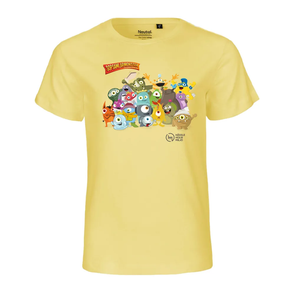 T-shirt Barn Gul