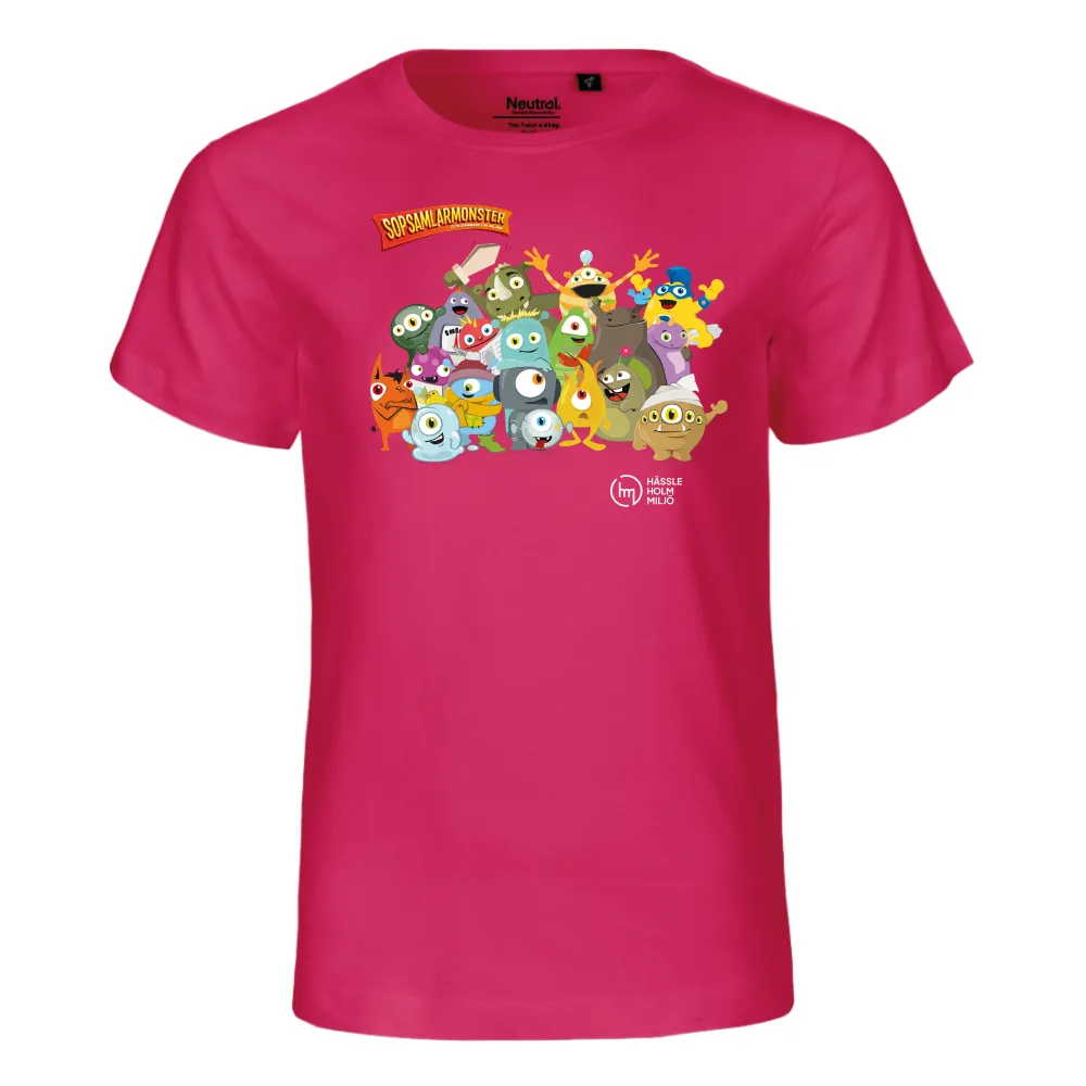 T-shirt Barn Rosa