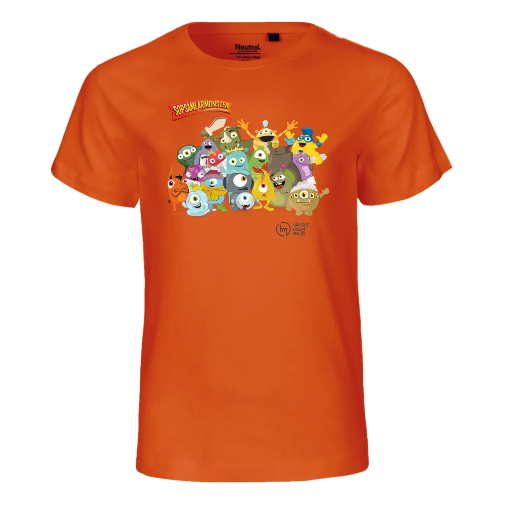 T-shirt Barn Orange