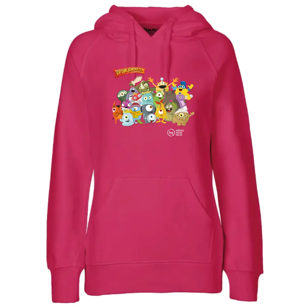 Hoodie Dam Rosa